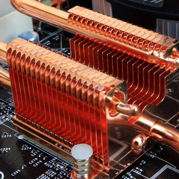 Copper-heat-pipe Push-pin-Heatsink-PCI2063